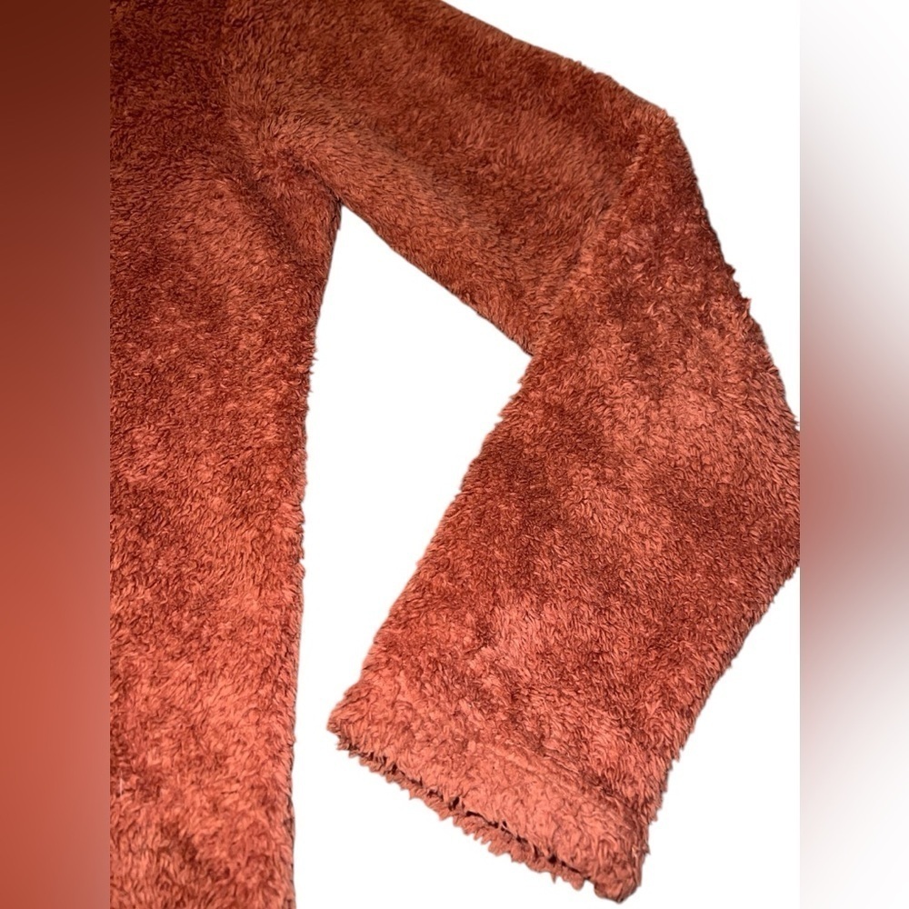 Patagonia Women’s Los Gatos Quarter Zip Fleece Large Burnt Orange Jacket Active - Picture 4 of 12